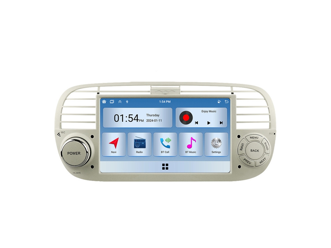 Roverone 6+128g Para Fiat 500 2007-2015 Autorradio Gps Carplay Android Auto