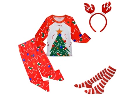 Disfraces navideños cosplay niños set 110