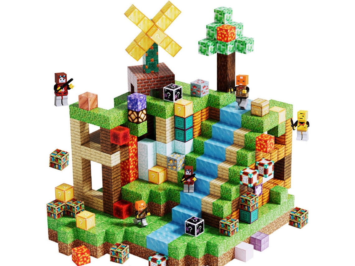 Bloques de construcción magnéticos, juguetes sensoriales para niños, juguetes educativos Siurn (208 piezas)
