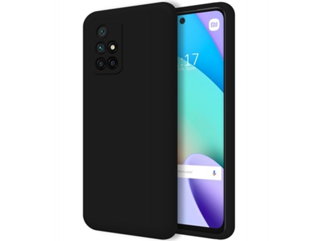 Carcasa Xiaomi Redmi 10 TUMUNDOSMARTPHONE Silicona Líquida Negro