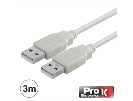 Cable PROK Usb-A 2.0 Macho / Usb-A Macho 3M