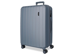 Maleta de Viaje Grande MOVOM Wood Expansible Azul (32x78x52cm - 109 L)