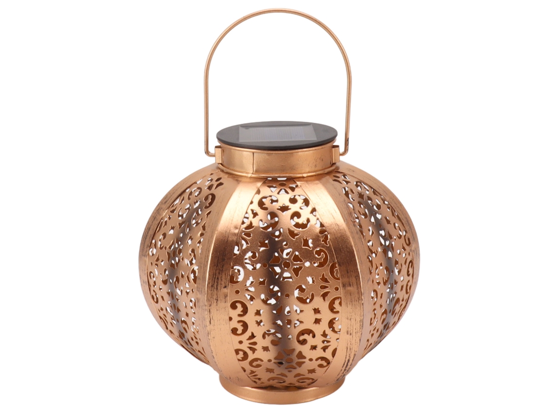 Faroles decorativos de hierro impermeables con energía solar, modelo 2026, para colgar en exteriores, jardín, patio, camino y terraza.