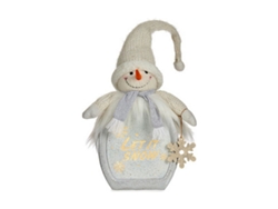 Figura Decorativa Boneco de Neve Blanco 15 X 65,5 X 27 cm