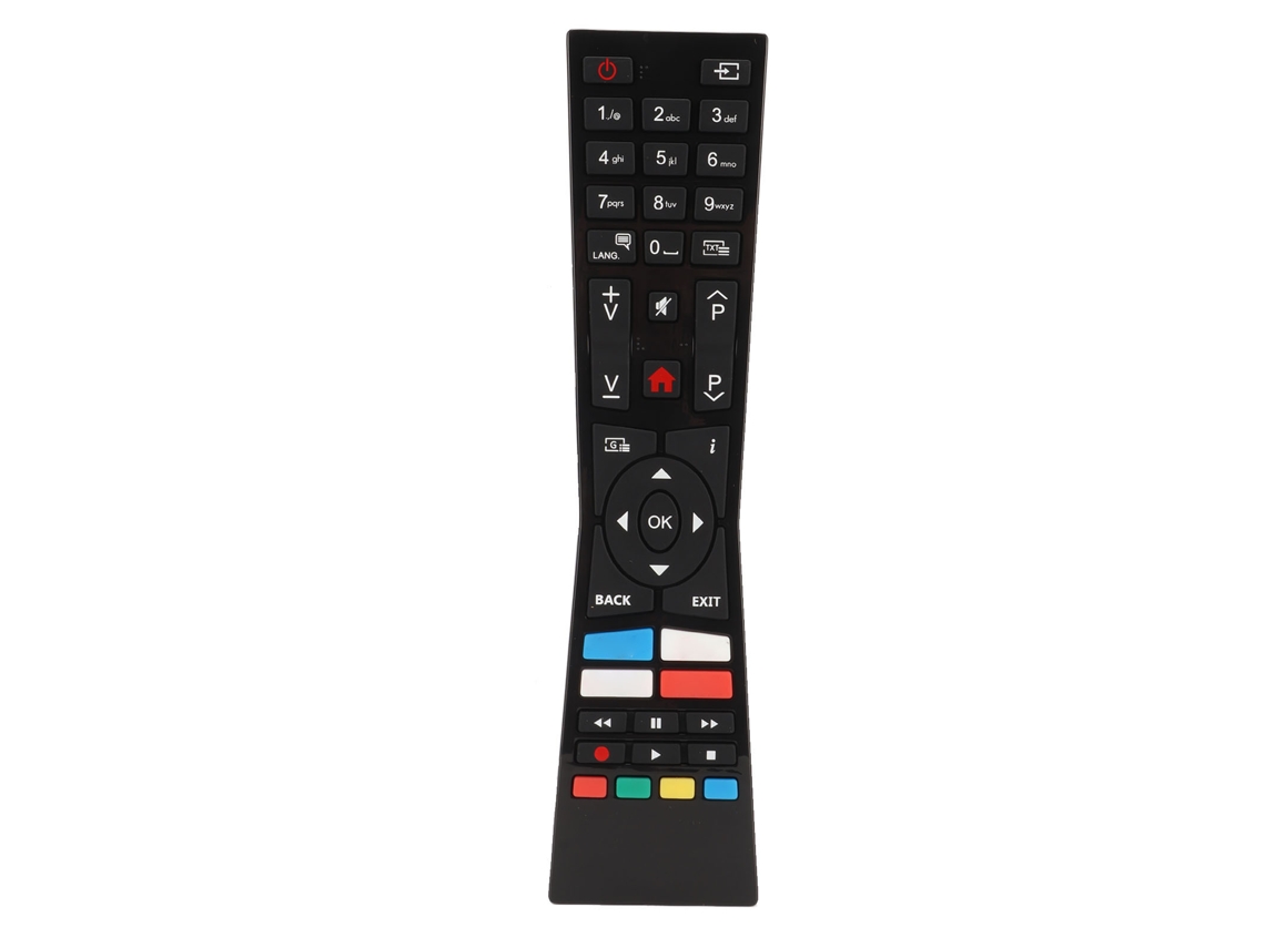 Controle Remoto Substituto Rm C3338 Para Tv Smart Lcd Jvc Lt 24c680 Lt 24c685 Lt 32c695