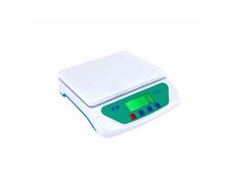Bascula electrónica digital peso Comercial 30kg - 1g de cocina balanza para Pesar Fruta Verduras Peso Portátil Batería y DV 6V