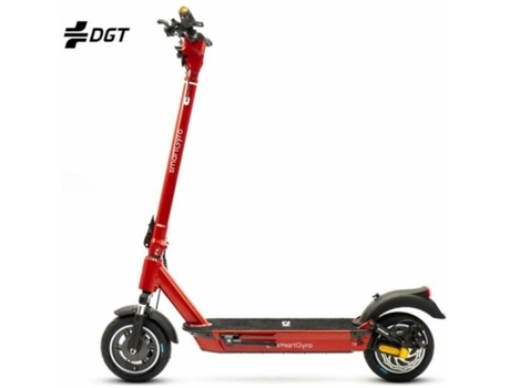 Patinete Eléctrico SMARTGYRO K2 (Rojo - 500 W - 25 km/h)