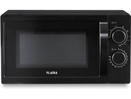Microondas FLAMA 1887FL (20 L - Con Grill - Negro)