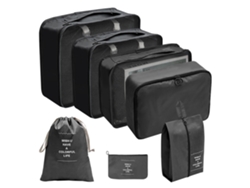 Bolsas de almacenamiento de 7 piezas, tela de sarga doble de 290 t, accesorios de viaje Truyuety