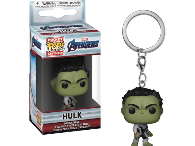 Llavero FUNKO Pop Marvel Avengers Endgame Hulk TS