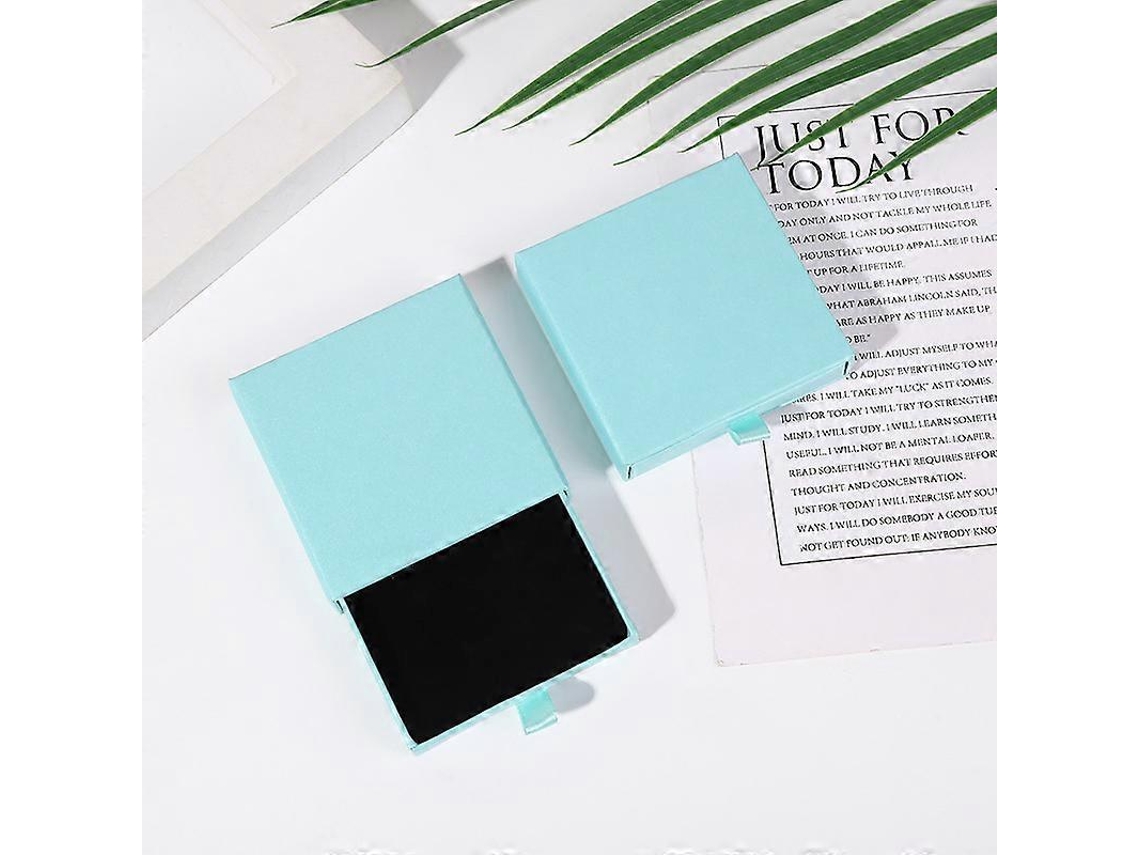 Cajas de embalaje para joyería con cajón deslizante, delgadas, coloridas en naranja, blanco, negro y amarillo, hechas de papel kraft, para regalos. Hengjian