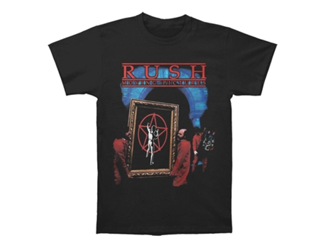 Camiseta ROCKINSTONE Rush-Moving Pictures (M)