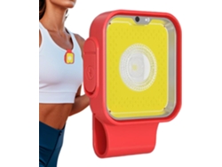Linterna Para Correr, Luz De Seguridad Led Recargable Por Usb, Herramienta De Visibilidad Para Aventuras Al Ai