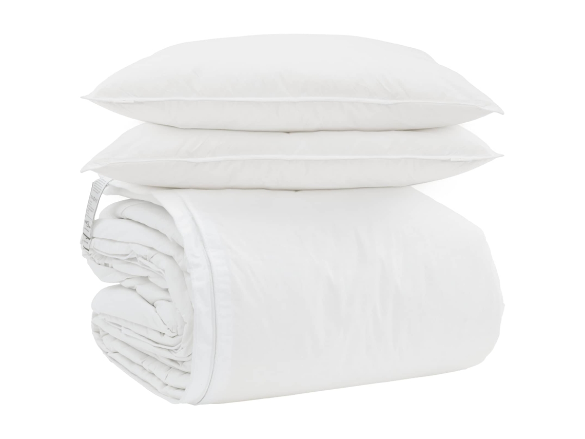 Juego De Edredón Con Almohada 3 Uds | Duvet Pluma De Pato