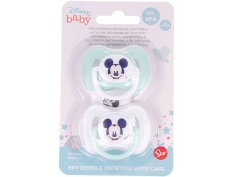 Chupete MICKEY MOUSE 65742 Verde (0 - 6 meses)
