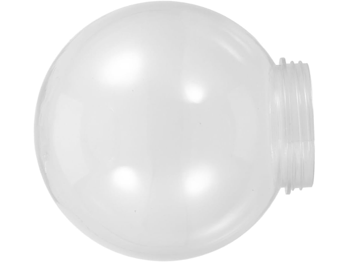 Globo acrílico transparente y duradero para reemplazar las aberturas de las luminarias exteriores. SFUSHOS