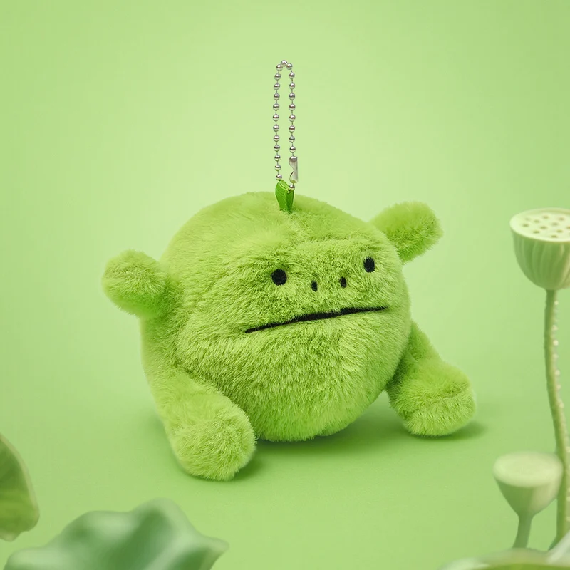 Llavero De Peluche De Rana De 10 Cm, Ideal Para Decorar Bolsos.