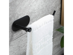 2026-anillo De Toalla Negra/soporte De Toalla De Mano - Acero Inoxidable Sus304 Autoadhesivo Para Baño
