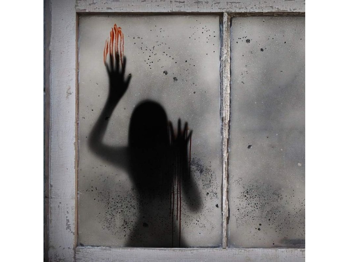 2026-adhesivos De Pared Para Halloween Fantasma Femenino Decoración De Ventanas Decorativos Para Fiesta