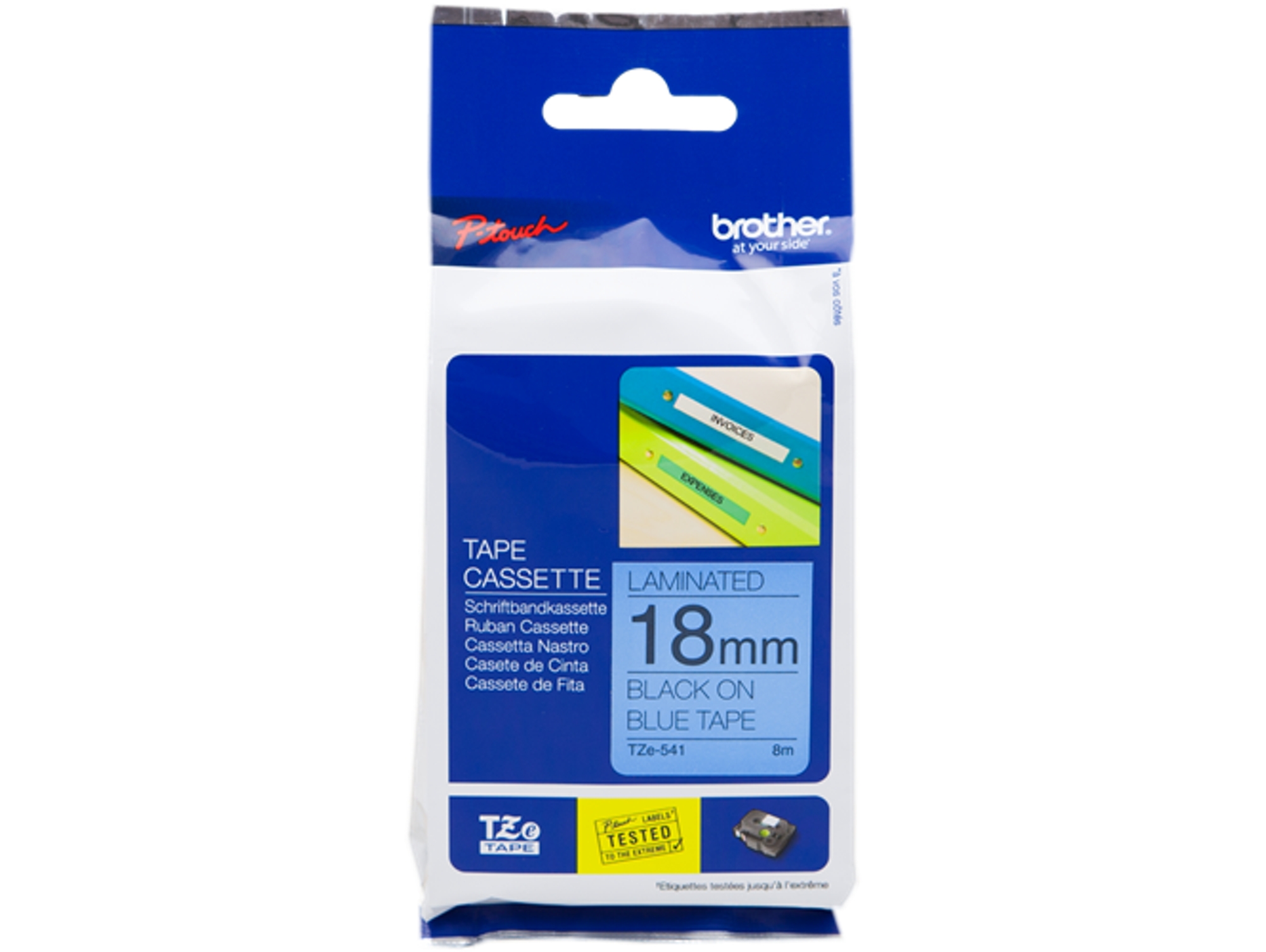 Cinta BROTHER TZe541 laminada