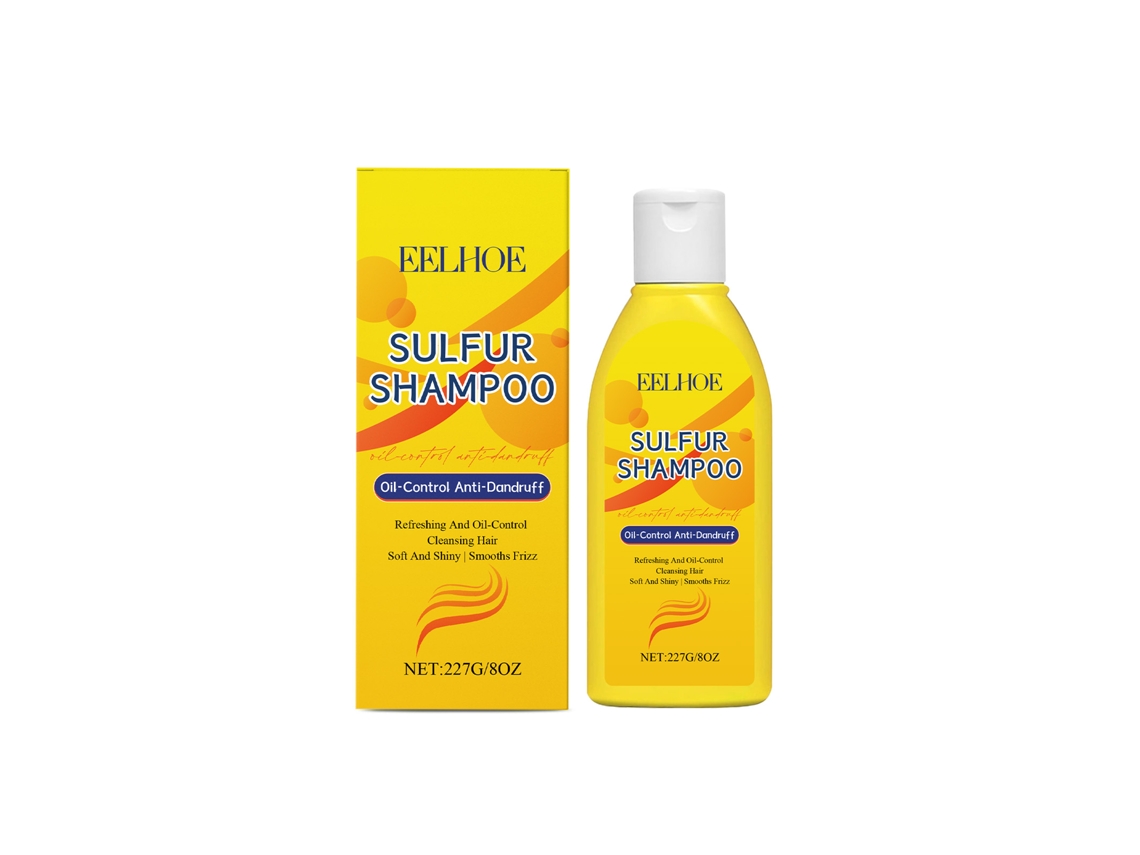 Champú anticaspa con control de grasa y azufre