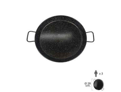 Paellera Valenciana Esmaltada 3 personas/ 28 cm GARCIMA
