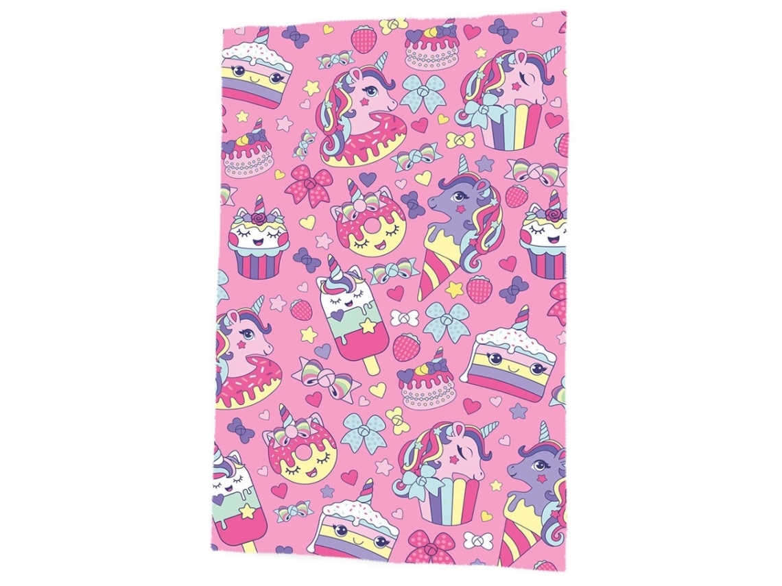 Manta Polar suave Cupcakes 150X100 cm.