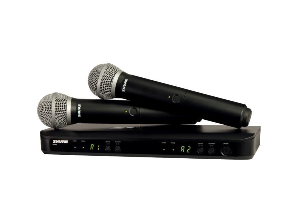 Sistemas de audio por radio Shure Blx288e Pg58 M17