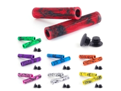 Puños de goma para manillar de bicicleta, antideslizantes, para bicicletas de montaña y motos, 22,2 mm, vayotoy
