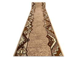 Alfombra de Pasillo Bcf Baryton Beige 60 cm