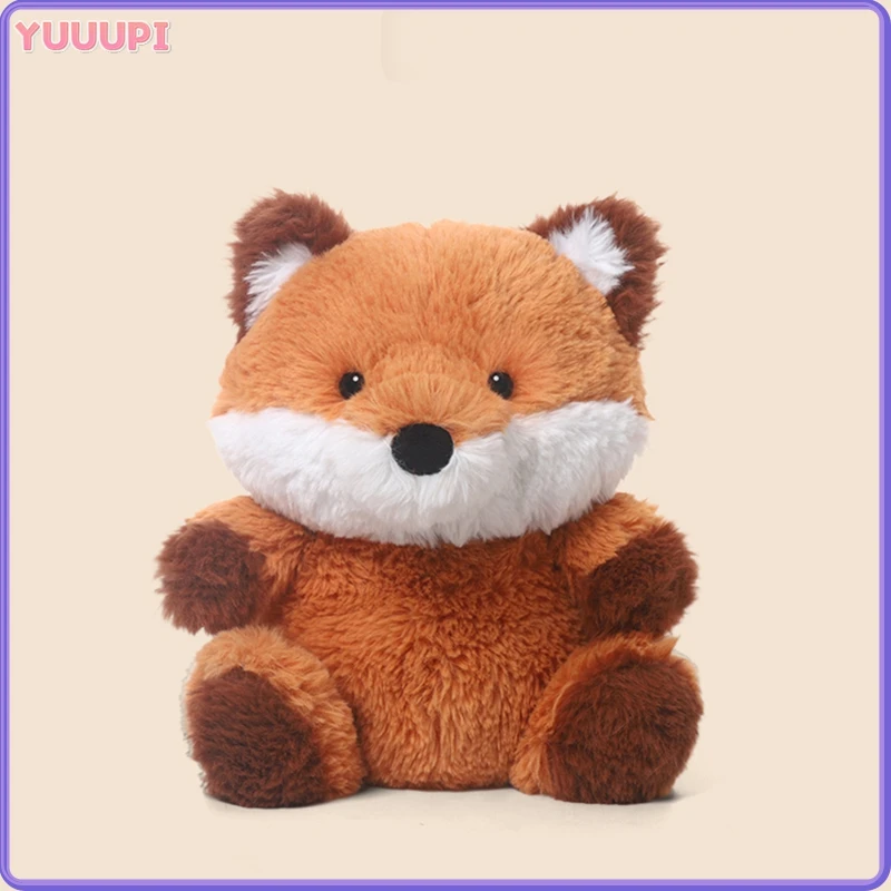 (zorro De 26 Cm) Almohada De Peluche Con Forma De Zorro, Ideal Para Que Duerman Niños Y Bebés.