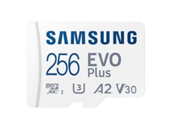 CARTÃO MEM. SAMSUNG EVO PLUS MICRO 256GB