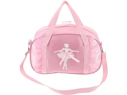Bolsa De Dança Impermeável Para Meninas Com Alça De Ombro Ajustável, Cor Rosa.