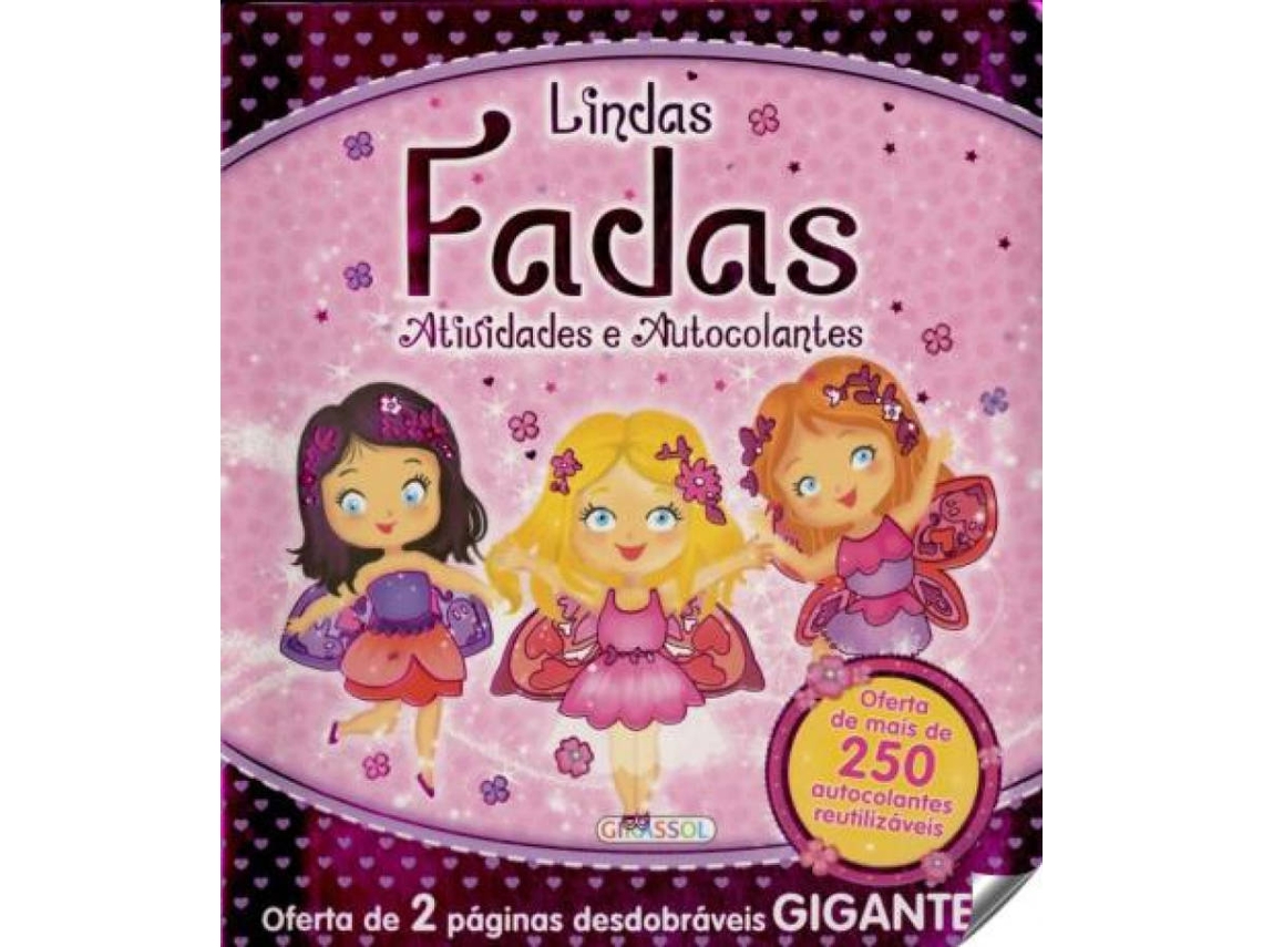 Libro Lindas Fadas Atividades E Autocolantes de Vários Autores (Portugués)