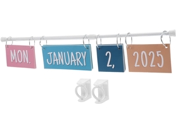 Calendario De Aula Con Tarjetas De Fechas Y Soporte Ajustable Para La Vuelta Al Cole.