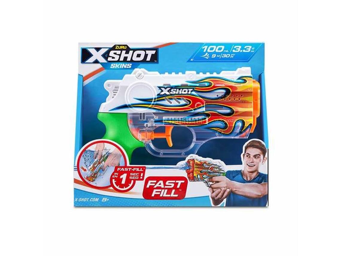 Pistola de Agua Jugatoys X-Shot Skins Nano Fast-Fill 20 x 5 x 17 cm