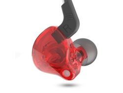 Auriculares Deportivos Qkz Ak6 Hifi Con Micrófono De 3,5 Mm Para Correr, Auriculares Intrauditivos, Auriculares Universales.
