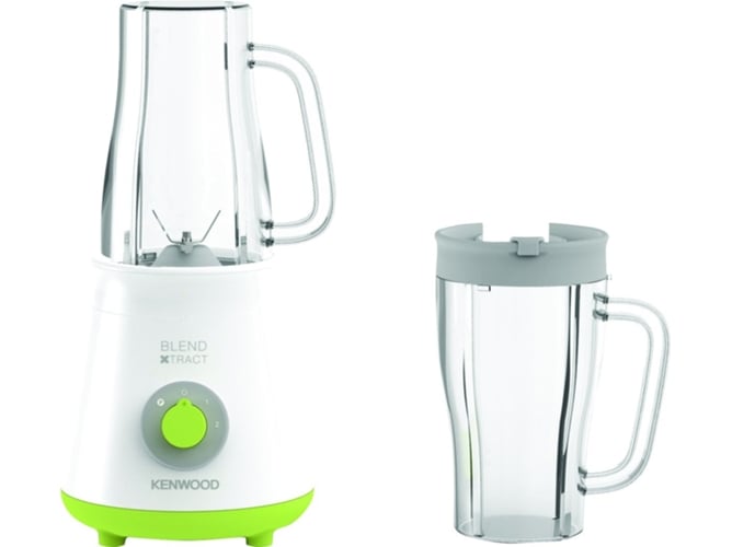 Batidora de Vaso KENWOOD Smoothie2go SB055WG (300 W - 0.5 L - Blanco y Verde)