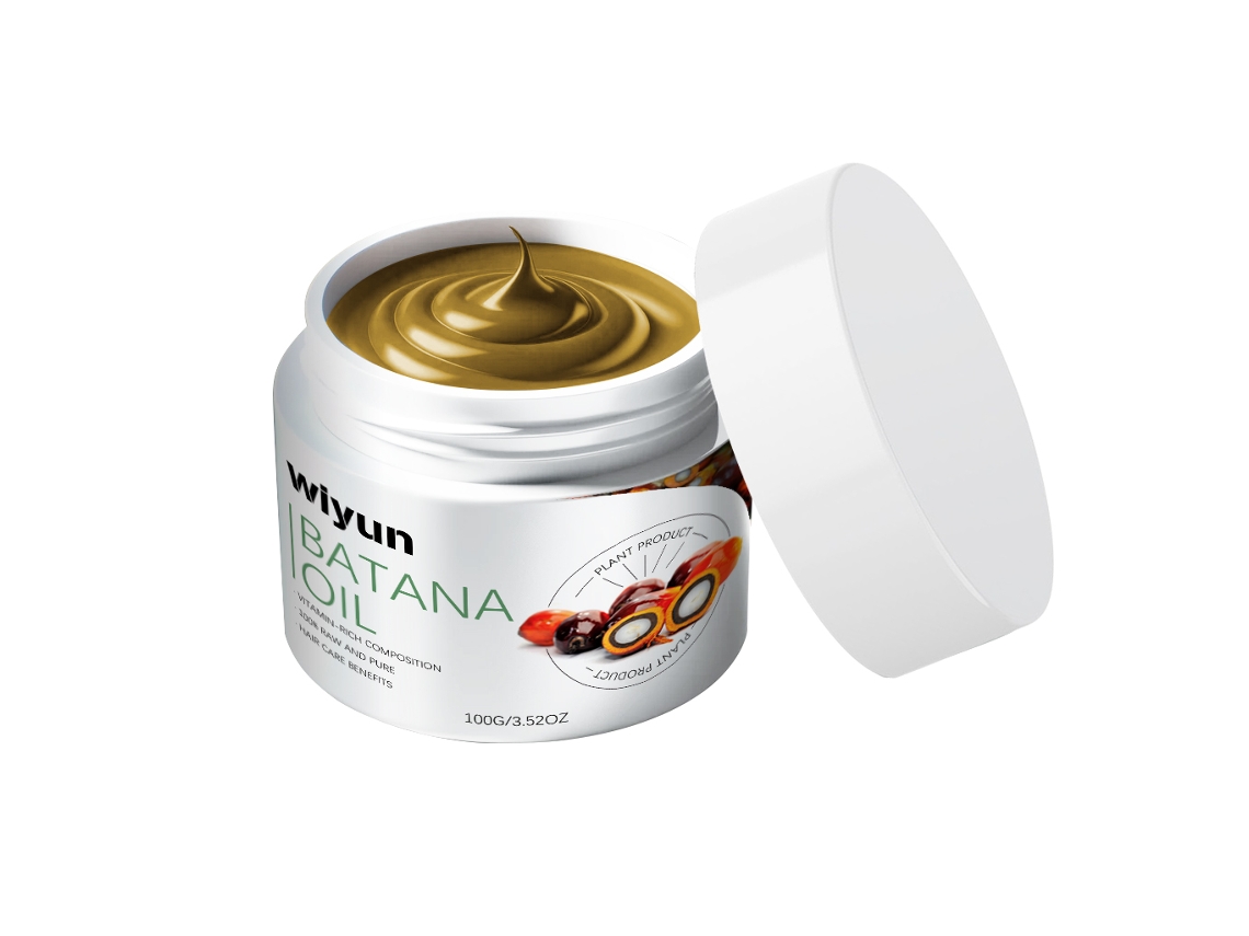 Acondicionador capilar con aceite de batana para un cabello sano.
