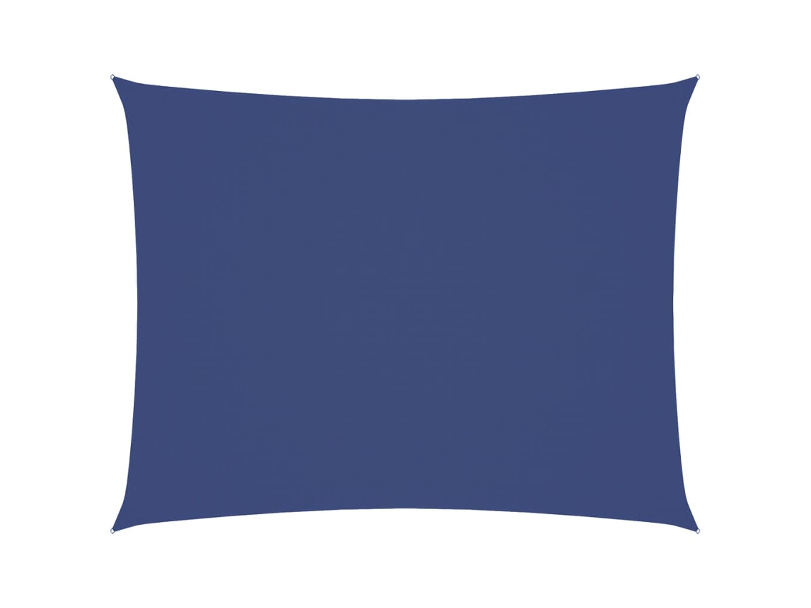 Maison Exclusive - Toldo De Vela Rectangular De Tela Oxford Azul 6x8 M