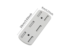 Soporte para enchufe de pared fácil de instalar sin taladrarvayotoy