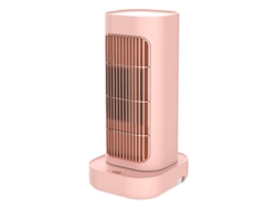 Aquecedor Elétrico Para Uso Doméstico Portátil Rosa