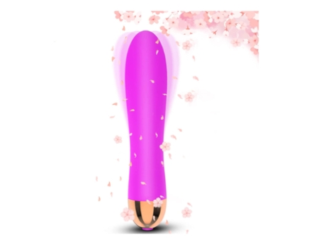Vibrador de 12 modos Vibrador femenino recargable Juguete sexual inalámbrico Púrpura BISBISOUS
