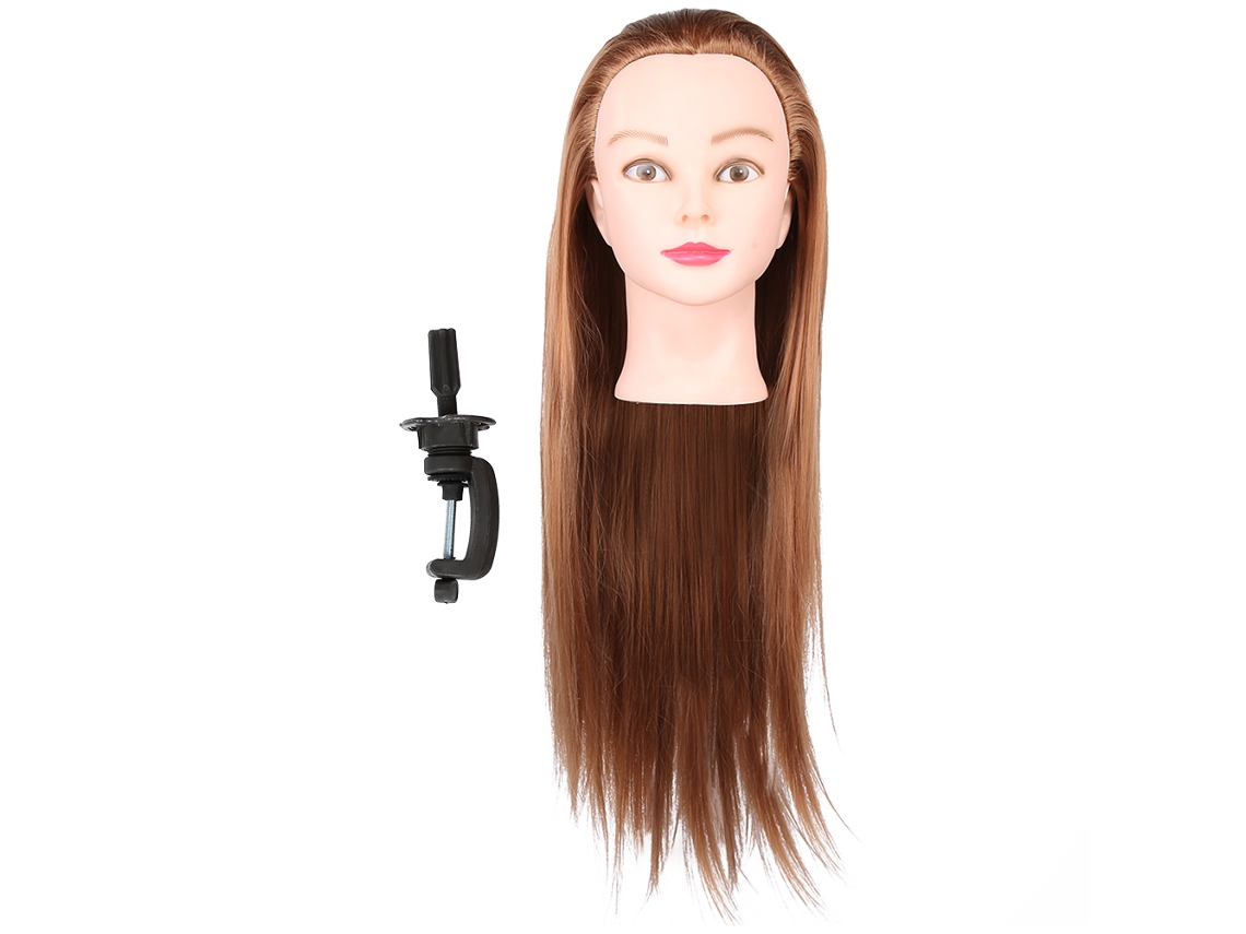 Cabeza De Maniquí De 70cm Para Practicar Estilos De Cabello Y Entrenamiento En Salones