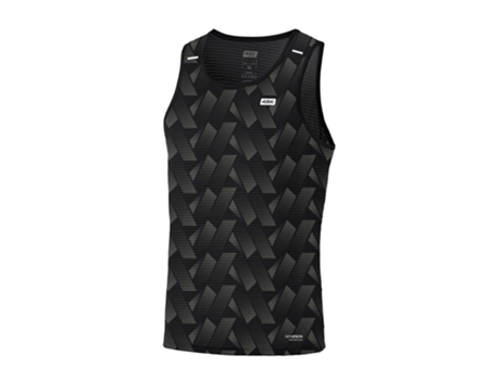 Camiseta sin Mangas de Hombre para Running 42K RUNNING Diamantes Gris (S)