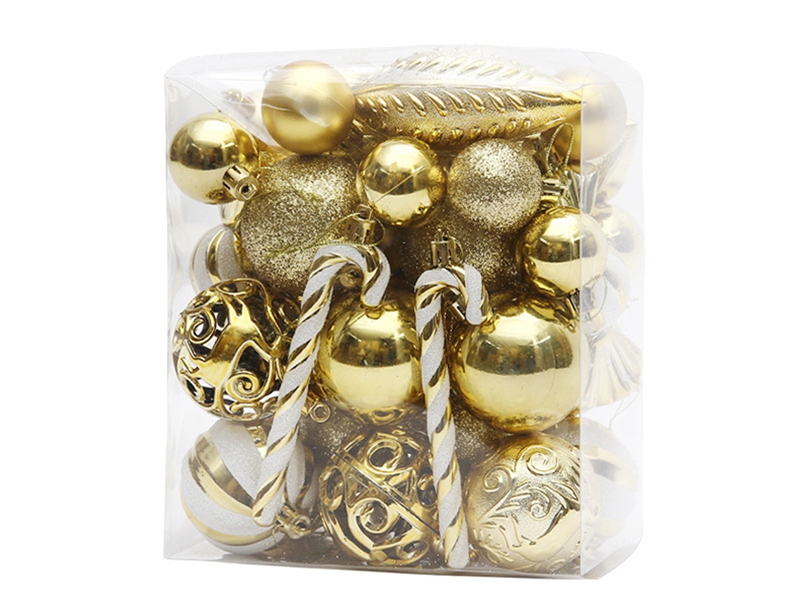 Bolas decorativas de plástico transparente para decoración de fiestas TRUYUETY