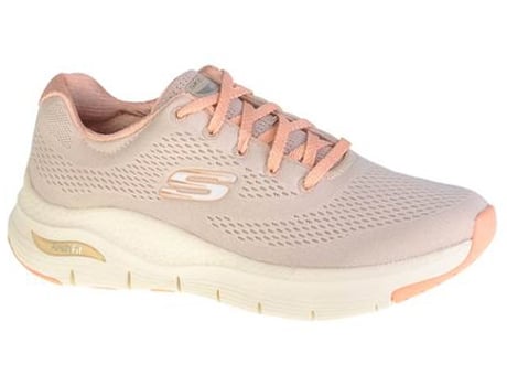 Zapatillas Deportivas SKECHERS Arch Fit ( Beige - Material Sintético- 36)