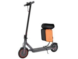 Patinete eléctrico plegable para adultos, 8,5 pulgadas, gris, 350 W, con bolsa de asiento integrada. Ladped