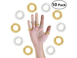 Masaje De Muñeca Masajeadores Sensoriales Para Articulaciones Para Aliviar El Estrés, Kit De Terapia De Masaje Con Acupresión Cómoda, Anillos Antiest
