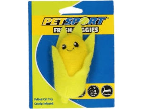 Peluche para Gato PETSPORT Maíz